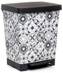 Balde Lixo com Pedal Hydraulic Cubik Deco 23L