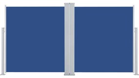 Toldo lateral retrátil 140x600 cm azul