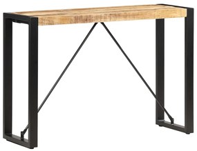 Mesa consola 110x35x76 cm madeira de mangueira maciça