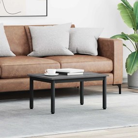 vidaXL Mesa de centro Cinza Sonoma 70 x 50 x 36 cm Madeira processada