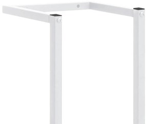 Toalheiro 25x20x95 cm aço branco