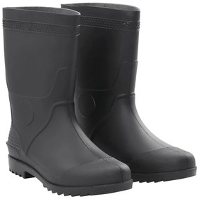 vidaXL Galochas tamanho 45 PVC preto