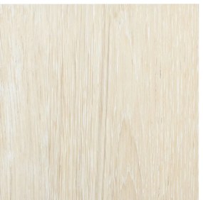 Tábuas de soalho autoadesivas 55 pcs 5,11 m² PVC bege