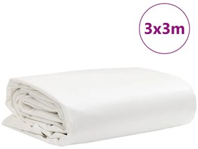 Lona 3x3 m 650 g/m² branco