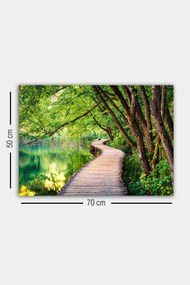 Quadro Decorativo em Tela 668048803 – Multicolor – 50 x 70 cm
