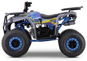 MOTO 4 Gasolina Crianças Apartir 10 anos 125CC Roan Bull Automático R8 Azul
