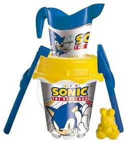 Conjunto de Brinquedos de Praia Sonic 6 Peças