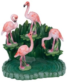 Estatuetas Signes Grimalt  Expositor 16 Flamingos 16U
