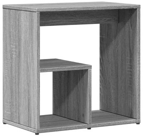 Mesas de apoio 2 pcs 50x30x50 cm derivados madeira cinza sonoma