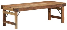 Mesa de Café 110x55x40 cm Madeira recuperada