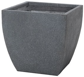 Vaso cinzento 46 x 46 x 44 cm ORICOS Beliani