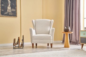 Cadeira Wing Lola Prestij – Creme – 77x98x80 cm