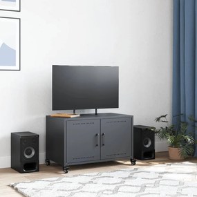 Móvel de TV 68x39x43,5 cm aço antracite