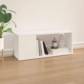 Móvel de TV 80x24x32 cm derivados de madeira branco