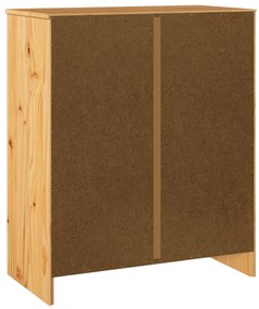 Cômoda vidaXL 'DRAMMEN'76,5x40x91 cm Madeira Sólida de Pinheiro