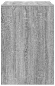 Escrivaninha Cinza sonoma Aglomerado de partículas 60 x 50 x 76 cm