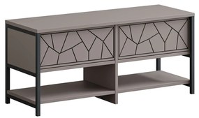 Hall Stand Berlin BA – Walnut Cream – 120x200x35 cm