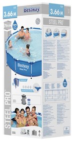 Bestway Piscina de estrutura Steel Pro 366x76 cm