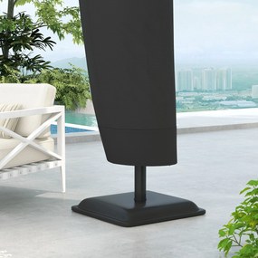 Capa Protetora de Chapéu de Sol Ø56x220 cm Capa para Chapéu de Sol Res