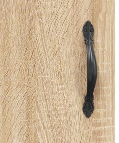 Aparador 34,5x34x90 cm madeira processada cor carvalho sonoma