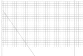 Cerca Euro Cinza 1,6x10 m Aço