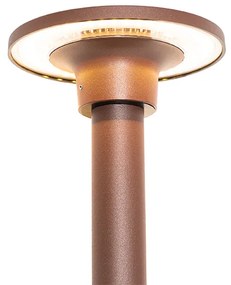Moderno ponto pontiagudo marrom ferrugem com LED IP54 - Skyf Moderno