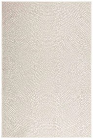 Tapete ZIZUR creme 140x200cm aspeto de juta interior e exterior