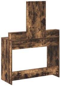 Carvalho Fumado Madeira Sólida 100 x 41 x 140 cm