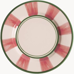 Prato de salada pintado à mão Circus