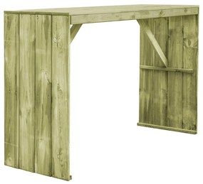 vidaXL Mesa de bar 170x60x110 cm pinho impregnado