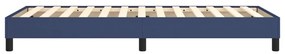 Estrutura de cama sem colchão 80x200 cm azul