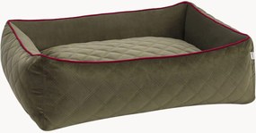 Cama para cão em veludo artesanal Oxford