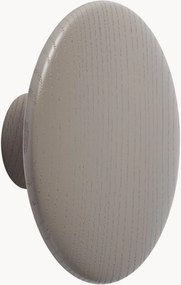 Cabide de parede em madeira de carvalho Dots, Ø 13 cm