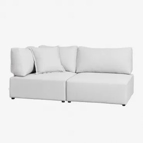 Sofá Modular De Canto De 2 Peças Kata Creme Bege - Sklum