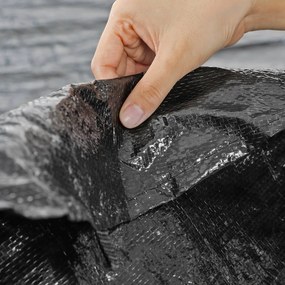 Cobertura para trampolim de Ø 305 cm (ESTRUTURA NÃO INCLUIDA) Preta