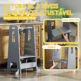 AIYAPLAY Torre de Aprendizagem Torre de Aprendizagem para Crianças aci