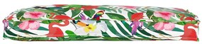 Almofada para palete Floresta Tropical 100x40x8 cm, Tecido Oxford
