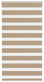 vidaXL Cortina de zebra 75x150 cm largura do tecido 70,9 cm poliéster