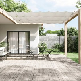 Toldo vertical 100x420 cm tecido oxford branco