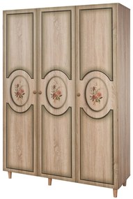Roupeiro Mode – Carvalho Sonoma – 135 x 192 x 52 cm