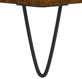 Mesa de centro 90x49x45 cm derivados madeira carvalho fumado