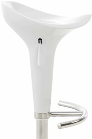 Banco de bar Saddle 37 x 87 x 37 cm Branco
