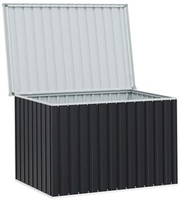 Caixa de arrumação para jardim 149x99x93 cm antracite