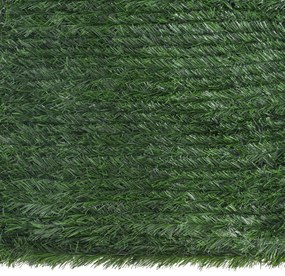 Vedação de relva artificial 1x10 m verde