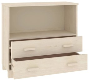 Aparador HAMAR 85x35x80 cm pinho maciço castanho-mel