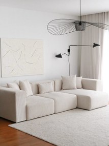 Sofá de Canto Yolo - Branco - 305cm x 89cm x 154cm