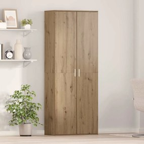 vidaXL Highboard Carvalho Artesanal 70x35x180 cm Madeira Derivada