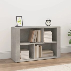 819480 vidaXL Aparador 80x30x54 cm derivados de madeira cinzento cimento