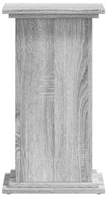 Suporte p/ plantas 33x33x60 cm derivados madeira cinza sonoma