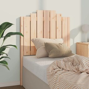 vidaXL Cabeceira de cama 81x4x104 cm pinho maciço